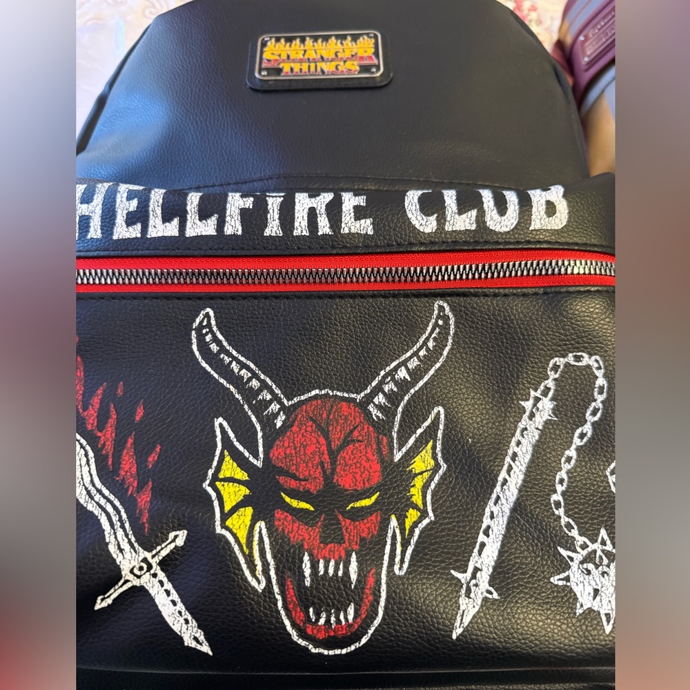 Stranger Things Hellfire Club Backpack - image 7